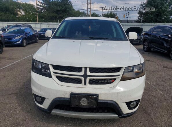 3C4PDCEG0JT523470 2018 DODGE JOURNEY White Widok z przodu