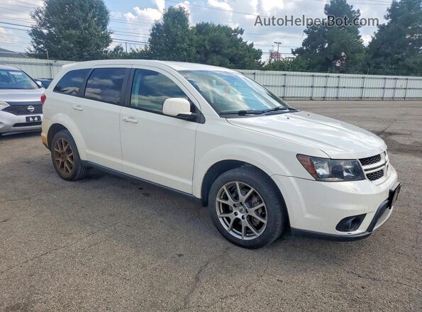 3C4PDCEG0JT523470 2018 DODGE JOURNEY White Przód prawy