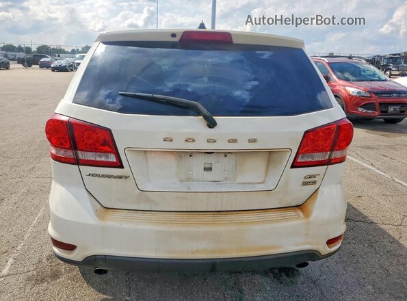 3C4PDCEG0JT523470 2018 DODGE JOURNEY White Widok z tyłu