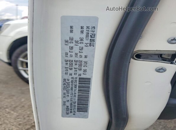3C4PDCEG0JT523470 2018 DODGE JOURNEY White Widok naklejki z numerem VIN