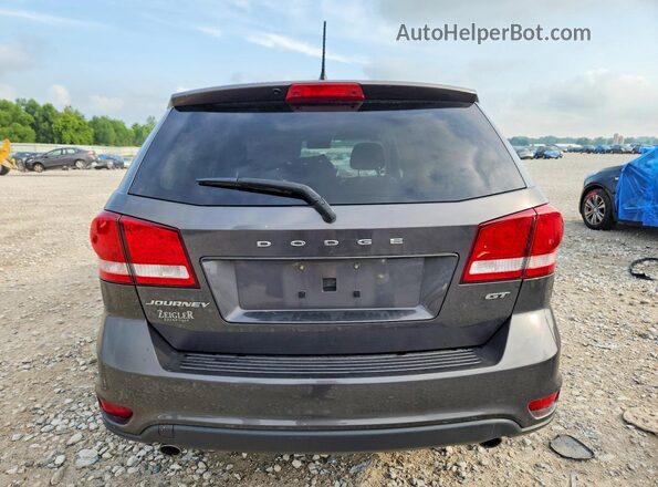 3C4PDCEG7JT184335 2018 DODGE JOURNEY Gray უკანა ხედი