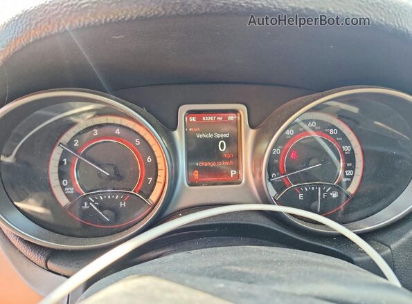 3C4PDCGB0LT201299 2020 DODGE JOURNEY Gray Instrument cluster view