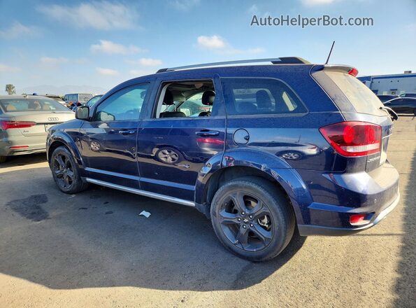 3C4PDCGB0LT278934 2020 DODGE JOURNEY Синий Задняя левая четверть