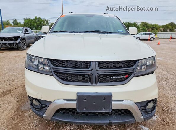 3C4PDCGB3HT516704 2017 DODGE JOURNEY Cream წინა ხედი