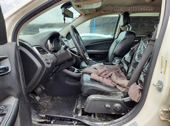 3C4PDCGB3HT516704 2017 DODGE JOURNEY Cream წინა სალონის ხედი