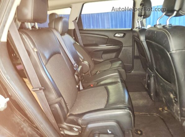 3C4PDCGB6LT263919 2020 DODGE JOURNEY Black Widok wnętrza z tyłu