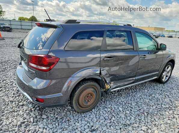 3C4PDCGB7HT614585 2017 DODGE JOURNEY Серый Задняя правая четверть