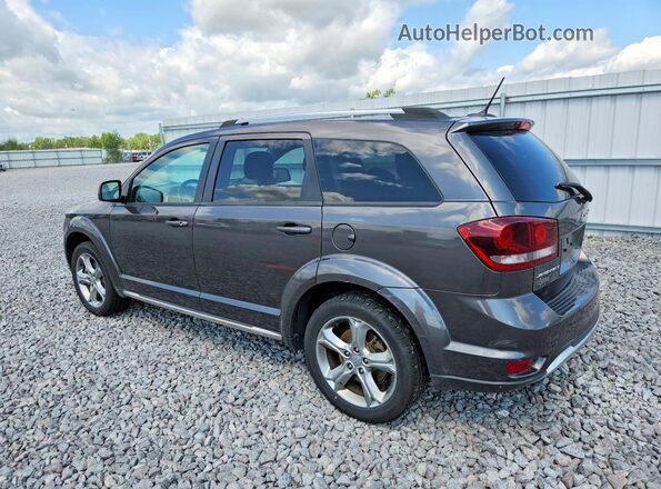 3C4PDCGB7HT614585 2017 DODGE JOURNEY Серый Задняя левая четверть