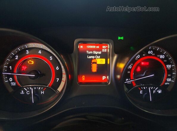 3C4PDCGG0KT857660 2019 DODGE JOURNEY White ხელსაწყოთა პანელის ხედი
