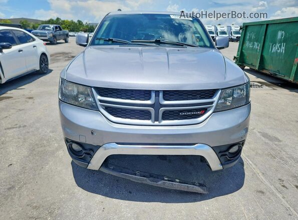 3C4PDCGG4KT857872 2019 DODGE JOURNEY Silver Vista frontal