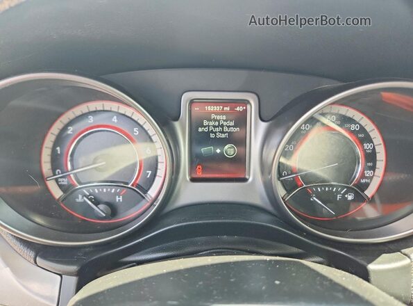 3C4PDCGG4KT857872 2019 DODGE JOURNEY Silver Vista del cuadro de instrumentos