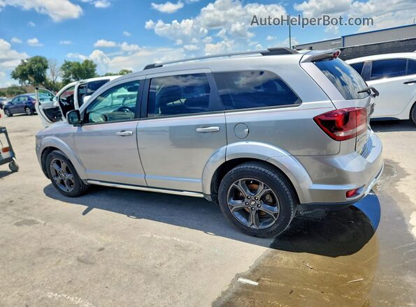 3C4PDCGG4KT857872 2019 DODGE JOURNEY Silver Trasero izquierdo