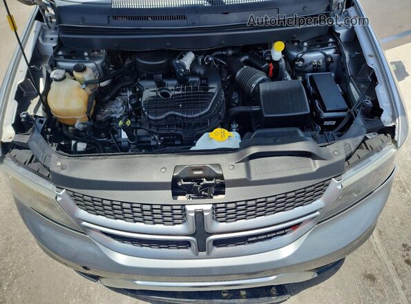 3C4PDCGG4KT857872 2019 DODGE JOURNEY Silver Vista del compartimento del motor