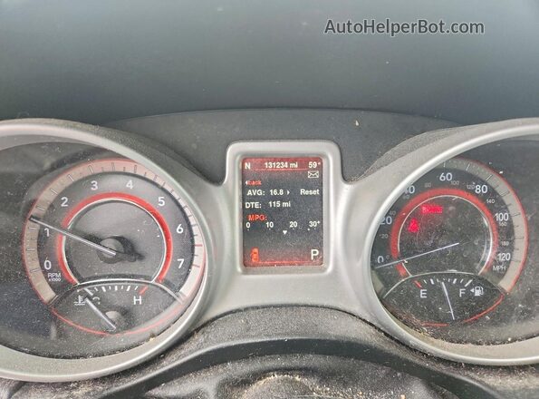 3C4PDCGG8GT113912 2016 DODGE JOURNEY Black Vista del cuadro de instrumentos