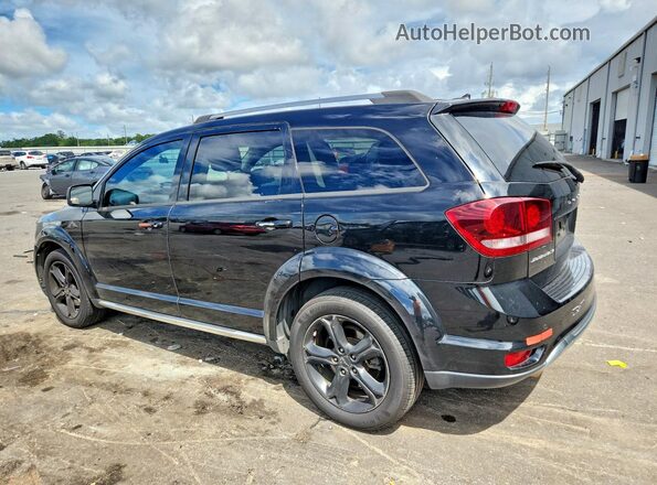 3C4PDCGGXHT708665 2017 DODGE JOURNEY Black Rear left