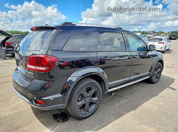 3C4PDCGGXHT708665 2017 DODGE JOURNEY Black Rear right