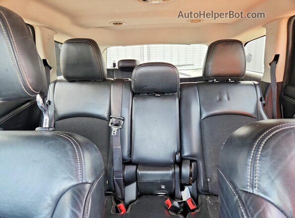 3C4PDCGGXHT708665 2017 DODGE JOURNEY Black Rear seats view