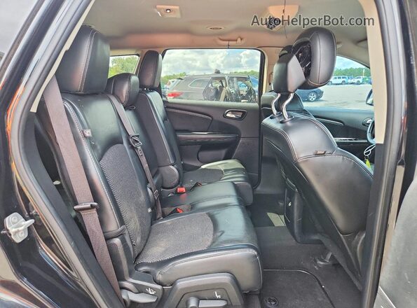3C4PDCGGXHT708665 2017 DODGE JOURNEY Black Rear interior view