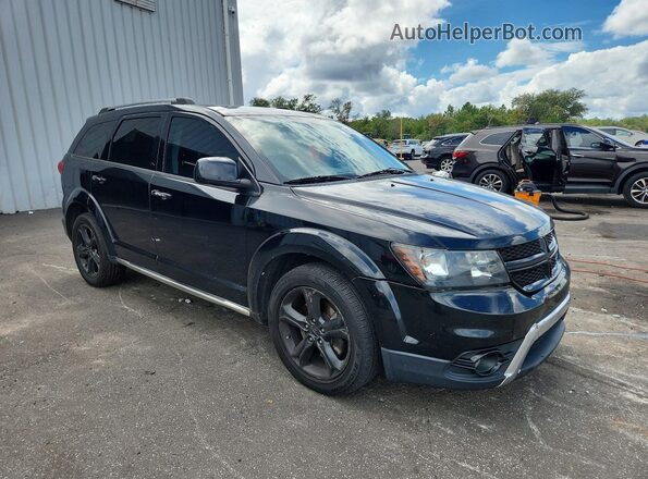 3C4PDCGGXHT708665 2017 DODGE JOURNEY Black Front right
