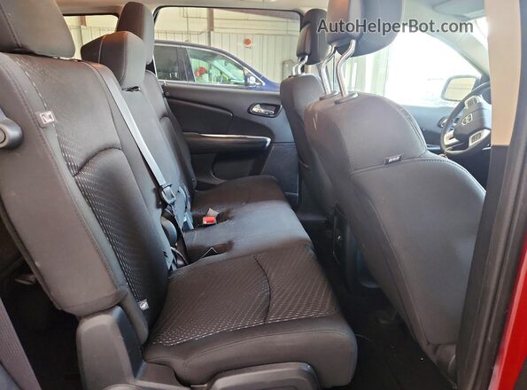 3C4PDDAG5JT477677 2018 DODGE JOURNEY Red Vista interior trasera