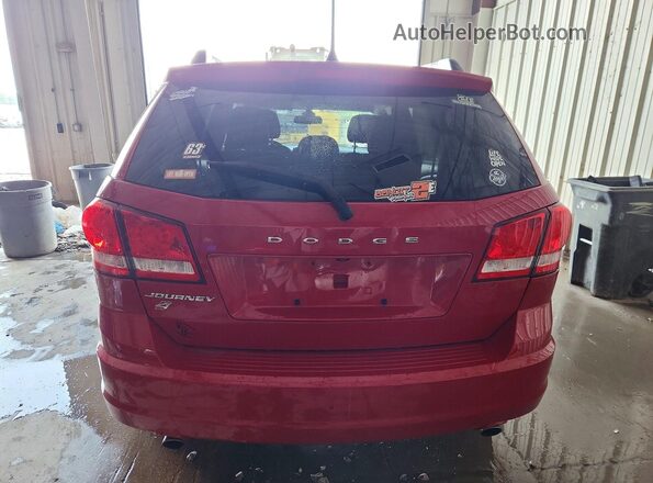 3C4PDDAG5JT477677 2018 DODGE JOURNEY Red Vista trasera