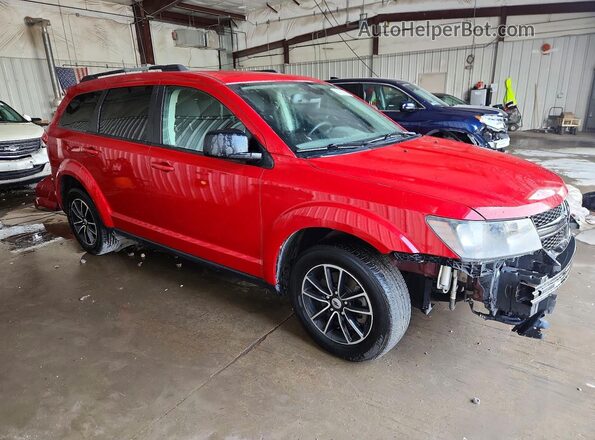 3C4PDDAG5JT477677 2018 DODGE JOURNEY Red Delantero derecho