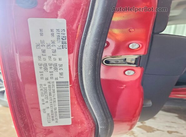 3C4PDDAG5JT477677 2018 DODGE JOURNEY Red Vista interior de 360 grados
