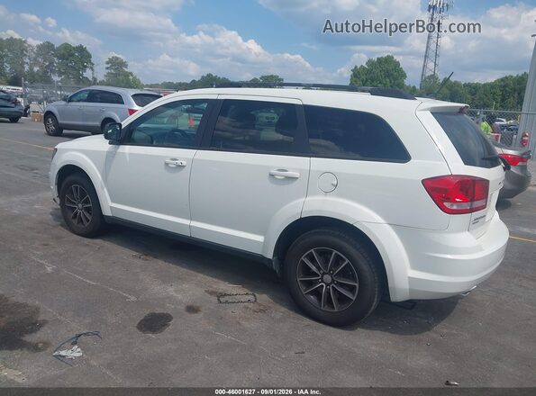 3C4PDDAG9HT575508 2017 DODGE JOURNEY White Rear left
