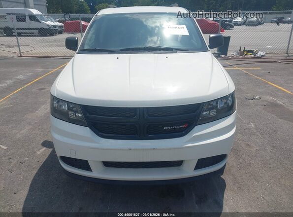 3C4PDDAG9HT575508 2017 DODGE JOURNEY White Instrument cluster view