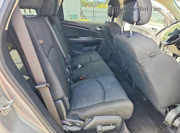 3C4PDDAGXJT249741 2018 DODGE JOURNEY Gray უკანა სალონის ხედი