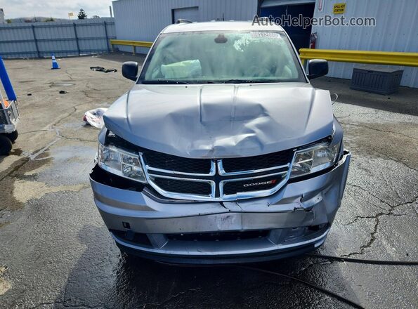 3C4PDDAGXJT249741 2018 DODGE JOURNEY Gray წინა ხედი
