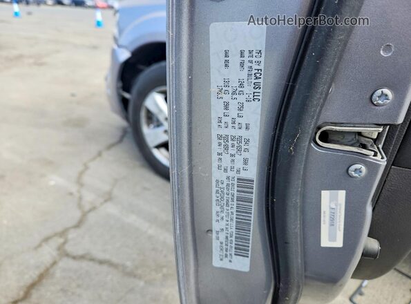 3C4PDDAGXJT249741 2018 DODGE JOURNEY Gray VIN კოდის სტიკერის ხედი