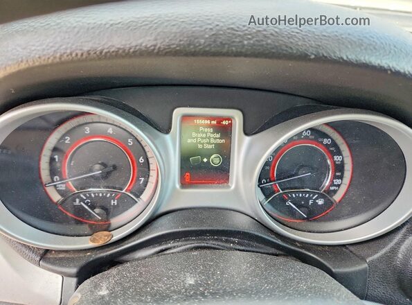 3C4PDDAGXJT249741 2018 DODGE JOURNEY Gray ხელსაწყოთა პანელის ხედი