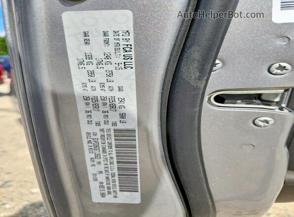3C4PDDBG3GT135622 2016 DODGE JOURNEY Silver VIN կոդի պիտակի տեսք