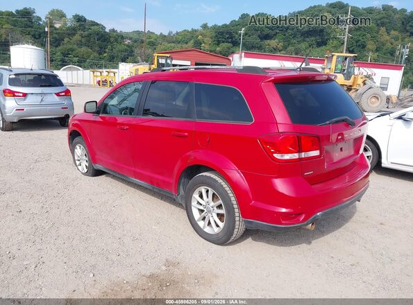 3C4PDDBG5HT618613 2017 DODGE JOURNEY Red Задня ліва чверть