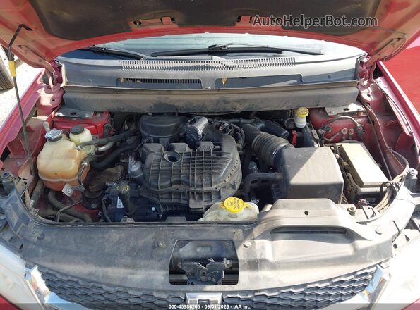 3C4PDDBG5HT618613 2017 DODGE JOURNEY Red Вид ззаду
