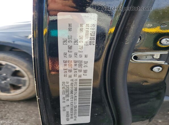 3C4PDDBG6KT759651 2019 DODGE JOURNEY Черный Вид наклейки с VIN-кодом