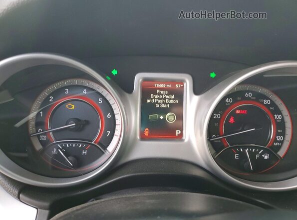3C4PDDBG6KT759651 2019 DODGE JOURNEY Черный Вид щитка приборов