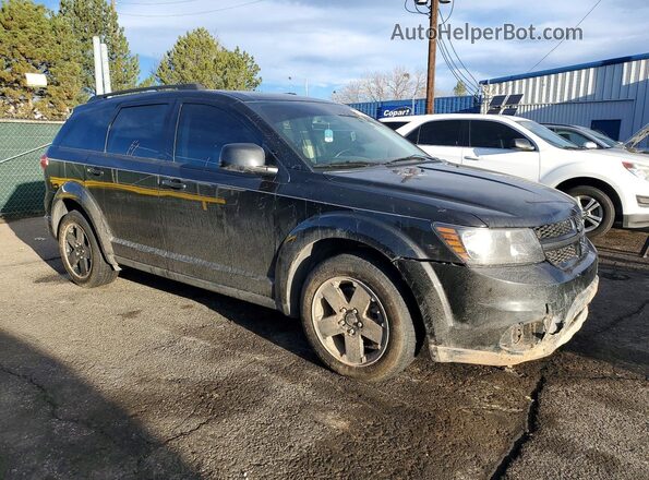 3C4PDDBG6KT759651 2019 DODGE JOURNEY Черный Передняя правая четверть
