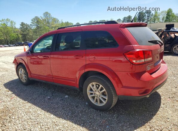 3C4PDDBG7HT674276 2017 DODGE JOURNEY Red Tył lewy