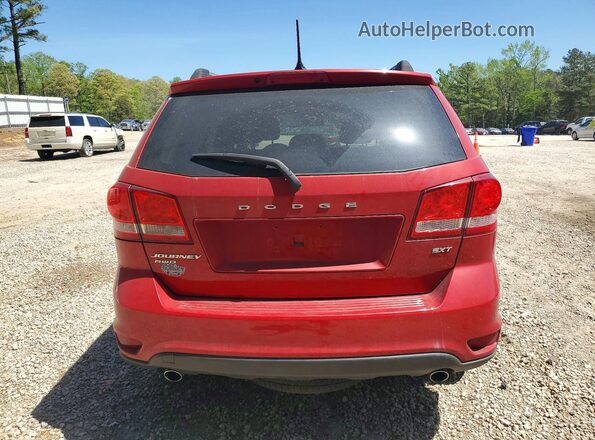 3C4PDDBG7HT674276 2017 DODGE JOURNEY Red Widok z tyłu