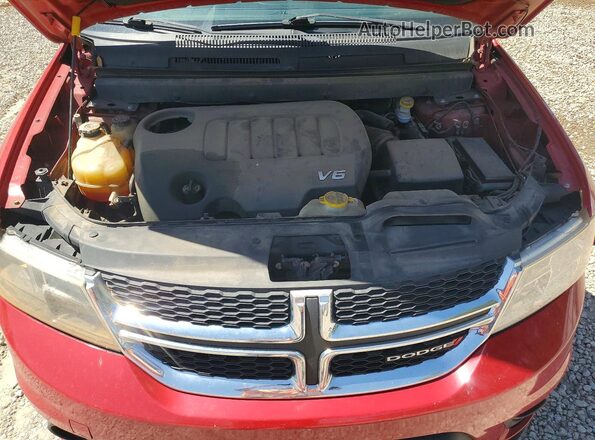 3C4PDDBG7HT674276 2017 DODGE JOURNEY Red Widok komory silnika