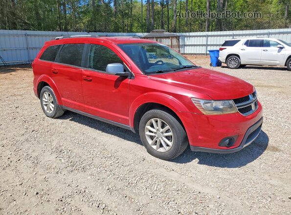 3C4PDDBG7HT674276 2017 DODGE JOURNEY Red Przód prawy