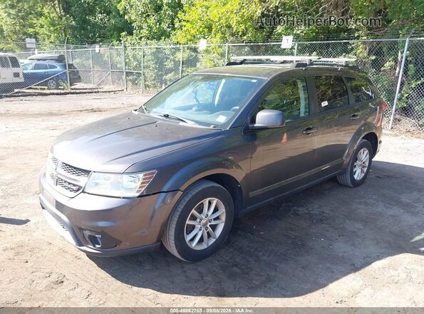 3C4PDDBG8HT618301 2017 DODGE JOURNEY Gray Front left