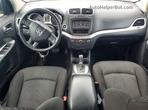 3C4PDDBGXHT577783 2017 DODGE JOURNEY Silver Widok deski rozdzielczej