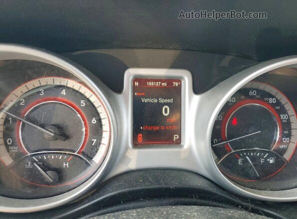 3C4PDDEG1GT133590 2016 DODGE JOURNEY Gray Widok zestawu wskaźników