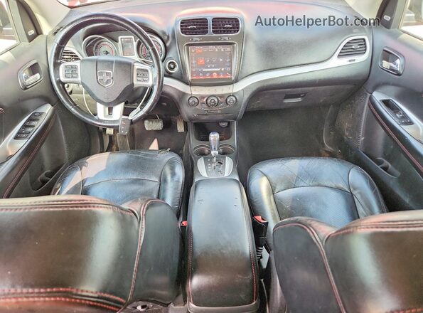 3C4PDDEG1GT141060 2016 DODGE JOURNEY Red Вид панелі приладів