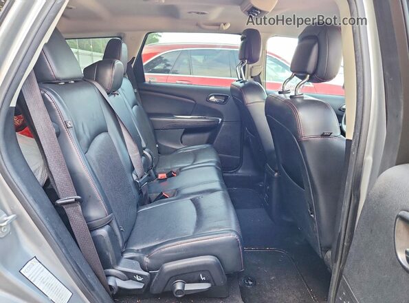 3C4PDDEG1KT720316 2019 DODGE JOURNEY Silver უკანა სავარძლების ხედი