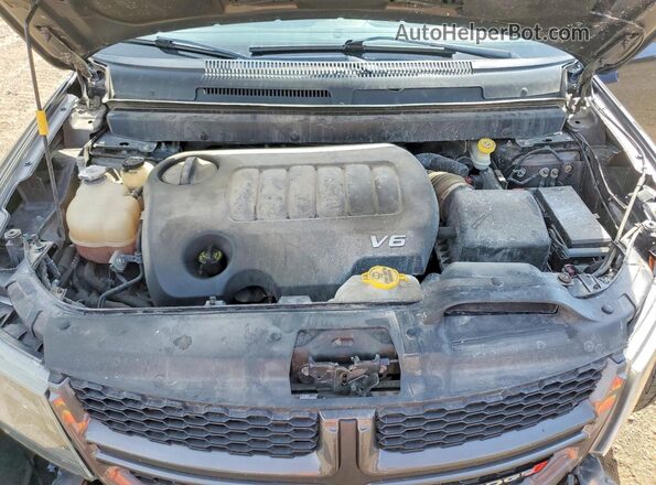 3C4PDDEG3HT588197 2017 DODGE JOURNEY Charcoal Engine compartment view