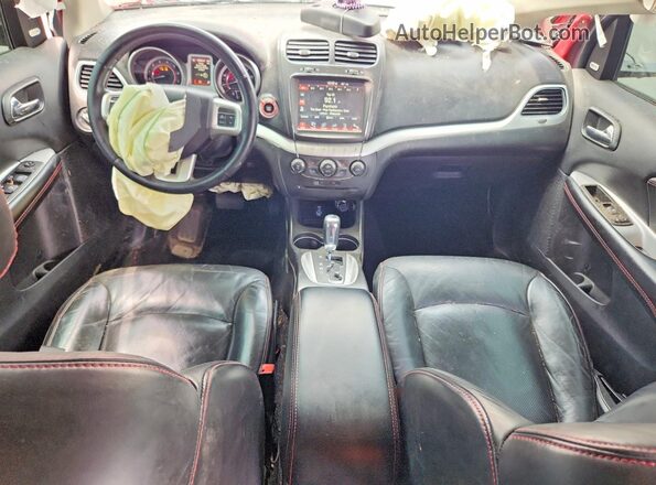 3C4PDDEG3KT694592 2019 DODGE JOURNEY Red წინა პანელის ხედი